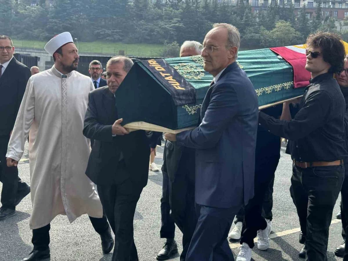 Ali Fuat Diriker için RAMS Park’ta düzenlenen tören ve katılımcılar