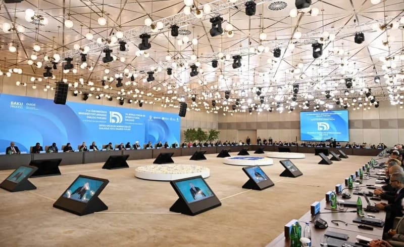 Azerbaycan’ın başkenti Bakü 7. Dünya Kültürlerarası Diyalog Forumu’na ev sahipliği yapıyor.