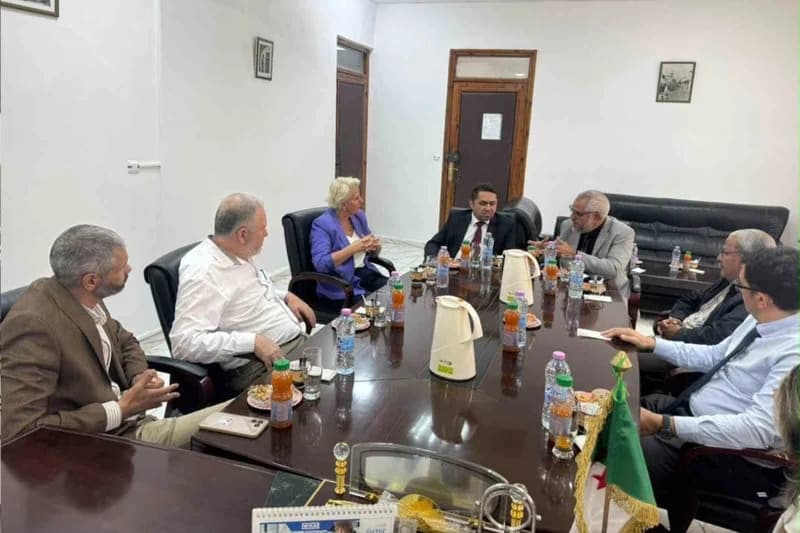 ALKÜ Rektörü Prof. Dr. Kenan Ahmet Türkdoğan, Cezayir’deki Tlemcen Üniversitesini ziyaret etti