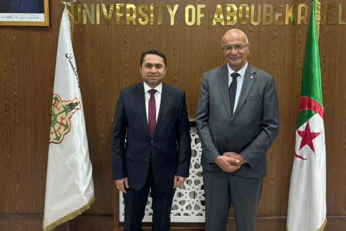 ALKÜ heyeti Cezayir Tlemcen Üniversitesi’nde akademik iş birliği görüşmelerinde