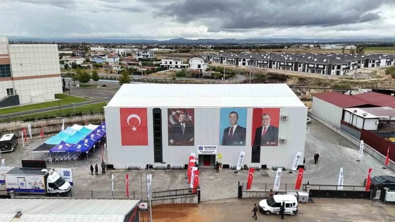Altıeylül’ün Araç Bakım ve Onarım tesisi hizmete açıldı