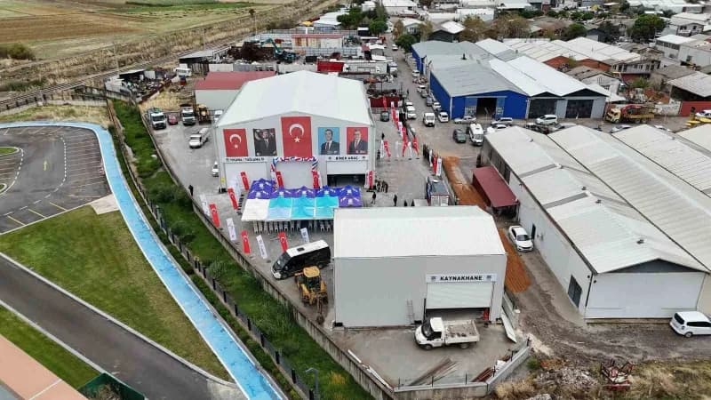 Altıeylül’ün Araç Bakım ve Onarım tesisi hizmete açıldı