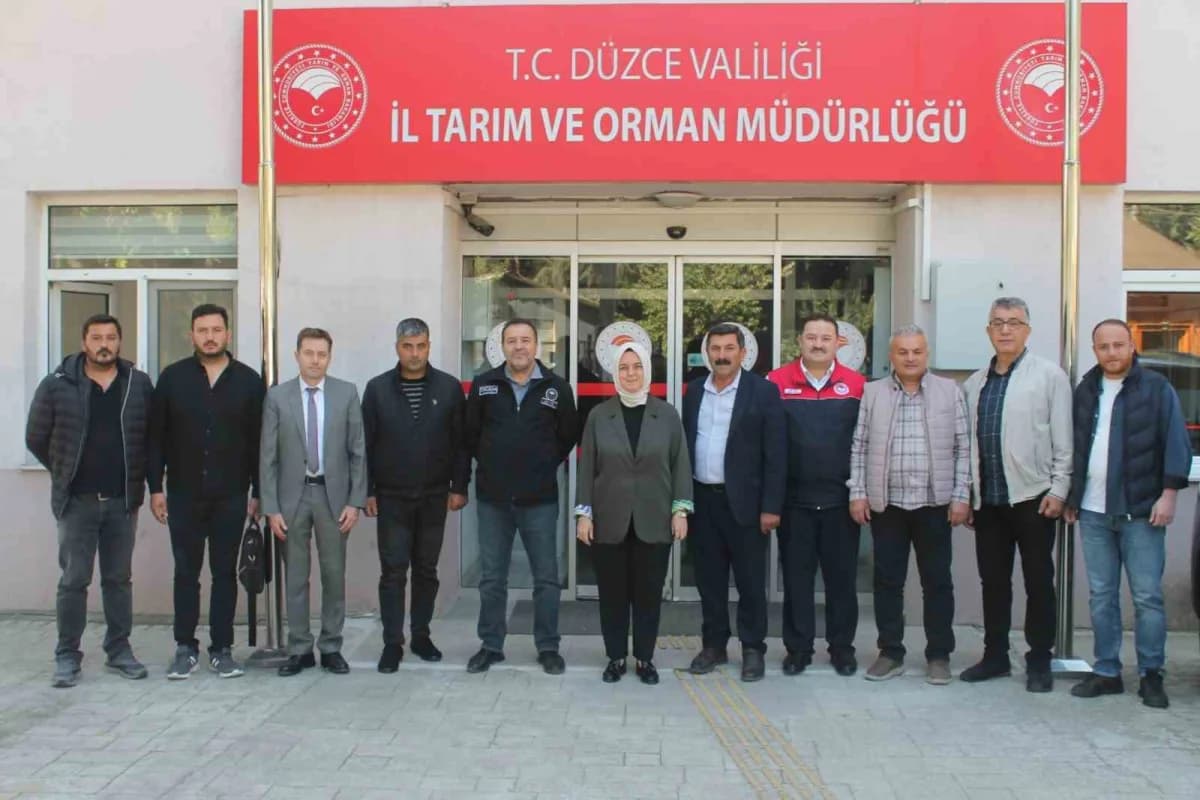 Düzce’de Anadolu Mandasının Halk Elinde Islahı Projesi toplantısından bir kare