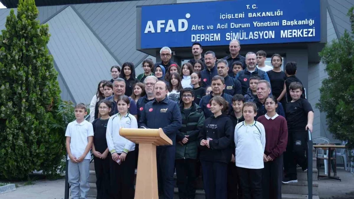 AFAD Başkanı Ali Hamza Pehlivan konuşma yaptı