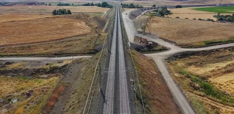 Yerköy-Kayseri Yüksek Hızlı Tren Projesi'nde fiziki ilerleme yüzde 50'yi aştı