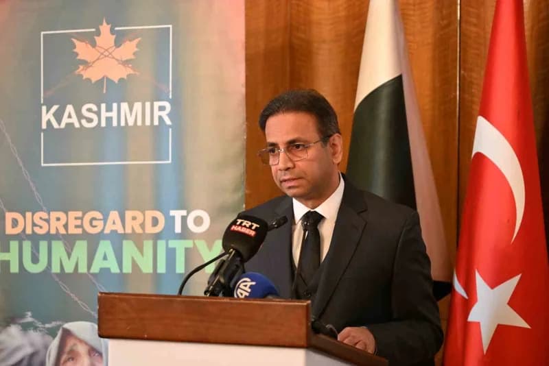 Pakistan'ın Ankara Büyükelçiliği Maslahatgüzarı Shaiq Ahmed Bhutto,