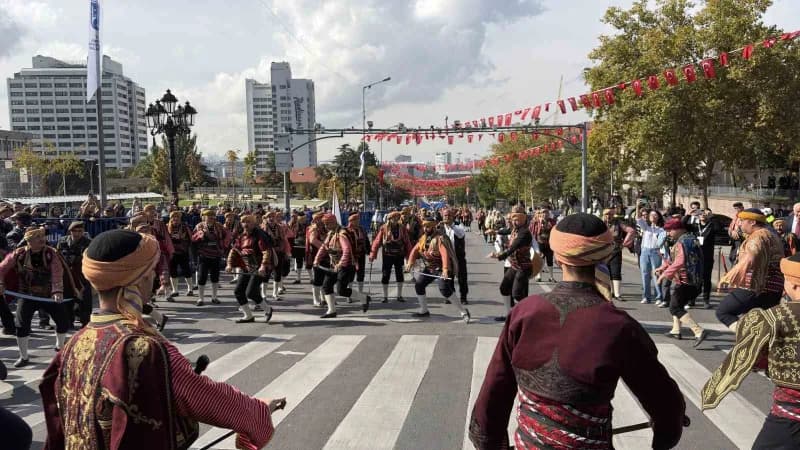 Ankara'nın başkent oluşunun 103'üncü yıl dönümü kapsamında program düzenlendi