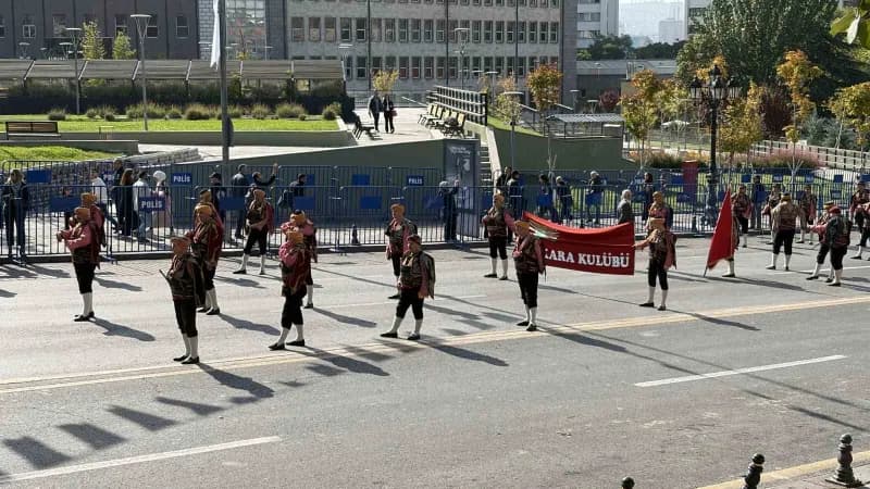 Ankara'nın başkent oluşunun 103'üncü yıl dönümü kapsamında program düzenlendi