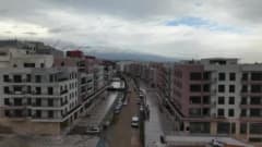 Deprem sonrası yeniden inşa edilen Antakya Atatürk Caddesi’nde yeni konutlar ve iş yerleri