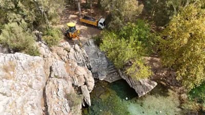 Antalya Kırkgöz su kaynağı çevresinde fotokapanlarla koruma çalışmaları yapılıyor