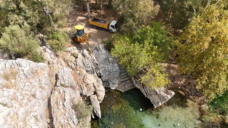 Antalya Kırkgöz su kaynağı çevresinde fotokapanlarla koruma çalışmaları yapılıyor