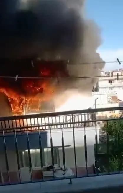 Apartmanda kiracı olarak ikamet eden Muzaffer Yıldız isimli genç, ev sahibinin dairesinde kedinin mahsur kaldığını öğren