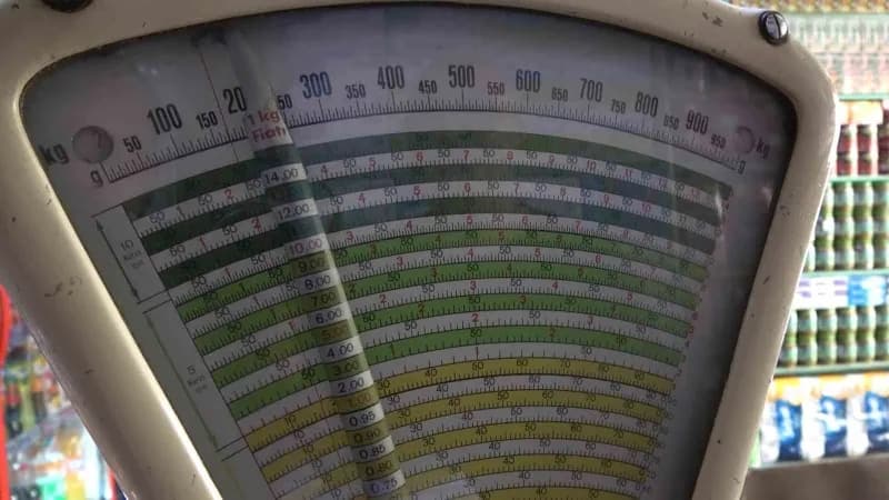 Kunt, "1960 yılında babam bu mekanik tartıyı satın aldı ve o yıldan beri kullanıyoruz. Dijital terazilerden önce kullanm