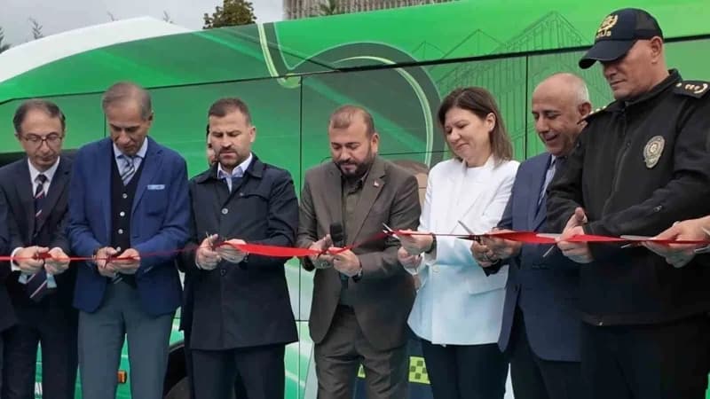 Arnavutköy’de öğrencilerin ücretsiz elektrikli araçlarla okul yolculuğu yapması