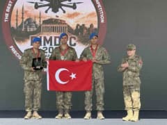 Ankara Sincan Temelli’de düzenlenen Uluslararası En İyi Askeri Uçangöz Yarışması’nda Türk Kara Kuvve