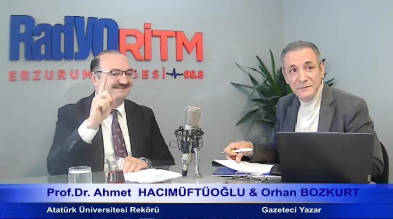 Atatürk Üniversitesi Rektörü Prof. Dr. Ahmet Hacımüftüoğlu, Sesli Gazete’de İlaç hammaddesi üretiminden 400 Yataklı Kans
