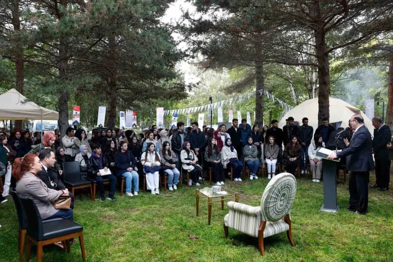 Atatürk Üniversitesi Rektörü Prof. Dr. Ahmet Hacımüftüoğlu, 2026-2027 Akademik Yılının başlamasıyla birlikte kampüste öğ