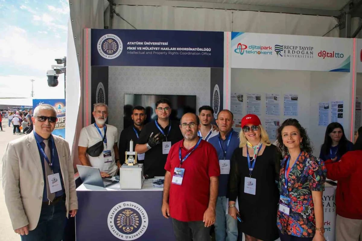 Atatürk Üniversitesi TEKNOFEST Güneydoğu’da C12 standında bilimsel projelerini sergiliyor