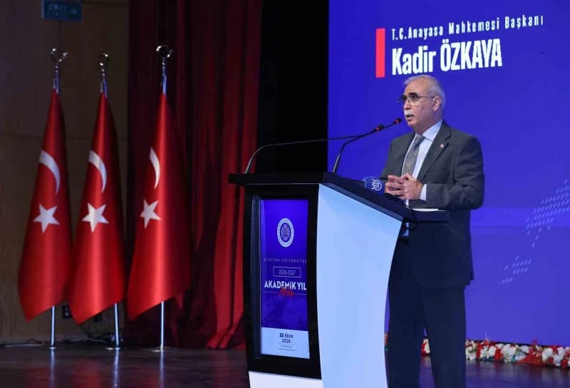 Anayasa Mahkemesi Başkanı Kadir Özkaya