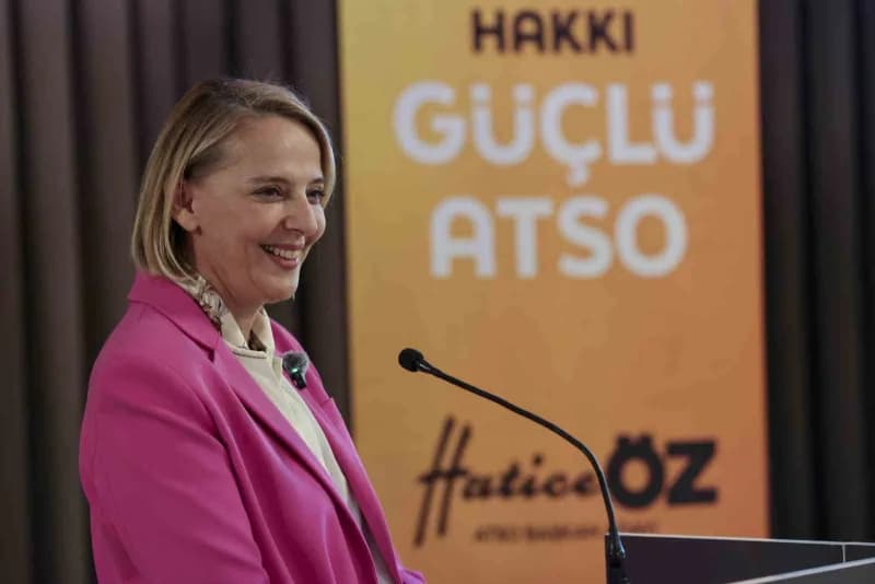 ATSO Başkan Adayı Hatice Öz