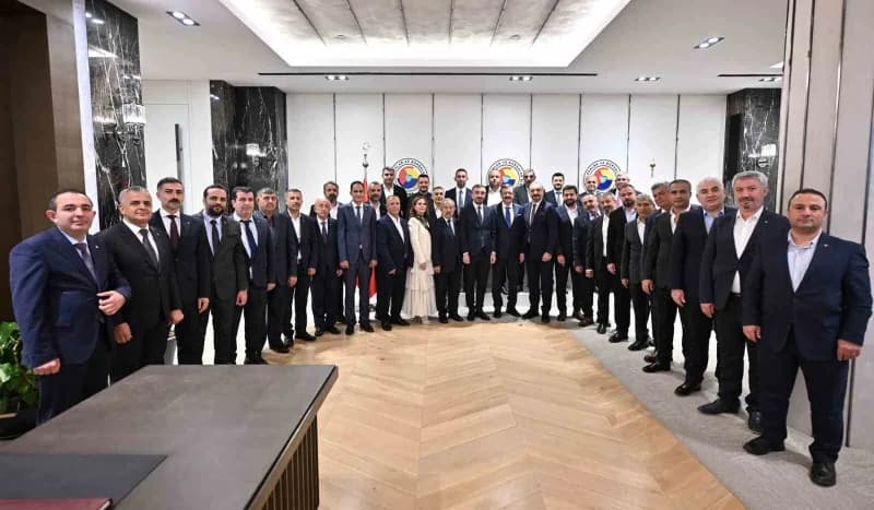 Adıyaman Ticaret ve Sanayi Odası heyeti Ankara’da resmi temaslarda bulunuyor
