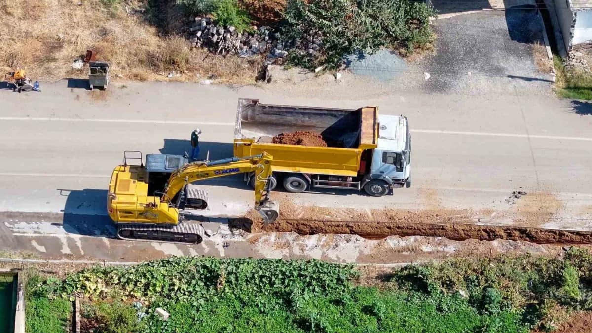 Mersin Büyükşehir Belediyesi Su ve Kanalizasyon İdaresi (MESKİ) Genel Müdürlüğü, Aydıncık ilçesinde gerçekleştirdiği 2 b