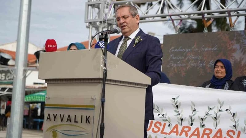 Ayvalık Belediye Başkanı mesuut Ergin