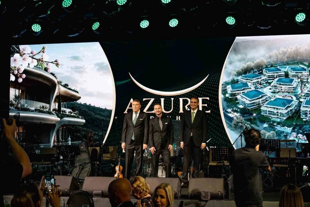 İstanbul Beykoz’da Azure Yapı tarafından geliştirilen Anadolu Hisarı projesinin mimari yapısı ve doğal çevresi