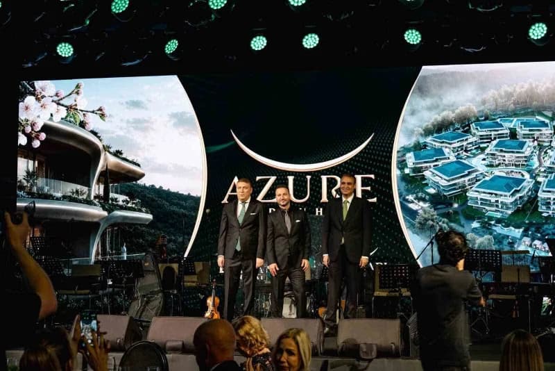 İstanbul Beykoz’da Azure Yapı tarafından geliştirilen Anadolu Hisarı projesinin mimari yapısı ve doğal çevresi