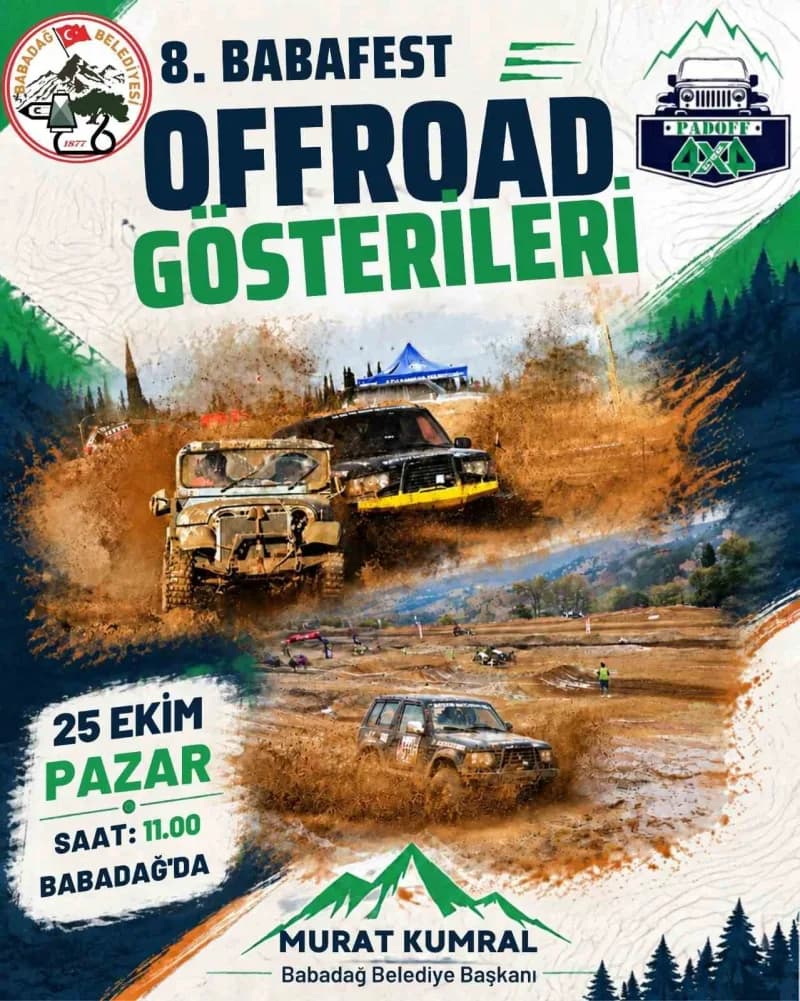 Denizli’nin Babadağ ilçesinde bu yıl 8’incisi düzenlenecek Babadağ Babafest, 22-25 Ekim tarihleri arasında konserler, se