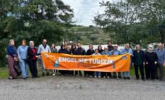 Bafra Doğanca Mahallesi’nde engelli bireyler için 5 yıldızlı tatil kampı tesisinin dış görünümü
