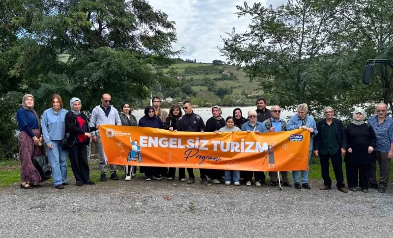 Bafra Doğanca Mahallesi’nde engelli bireyler için 5 yıldızlı tatil kampı tesisinin dış görünümü