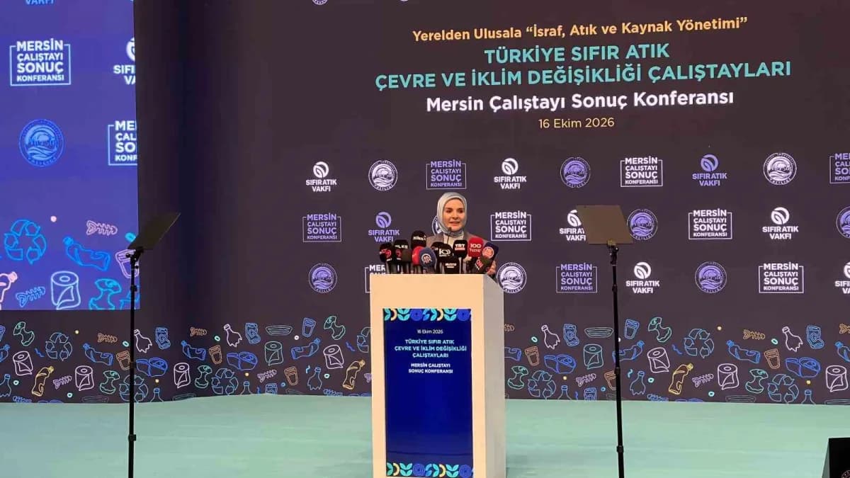 Aile ve Sosyal Hizmetler Bakanı Mahinur Özdemir Göktaş, Sıfır Atık Vakfı tarafından Türkiye Sıfır Atık, Çevre ve İklim D