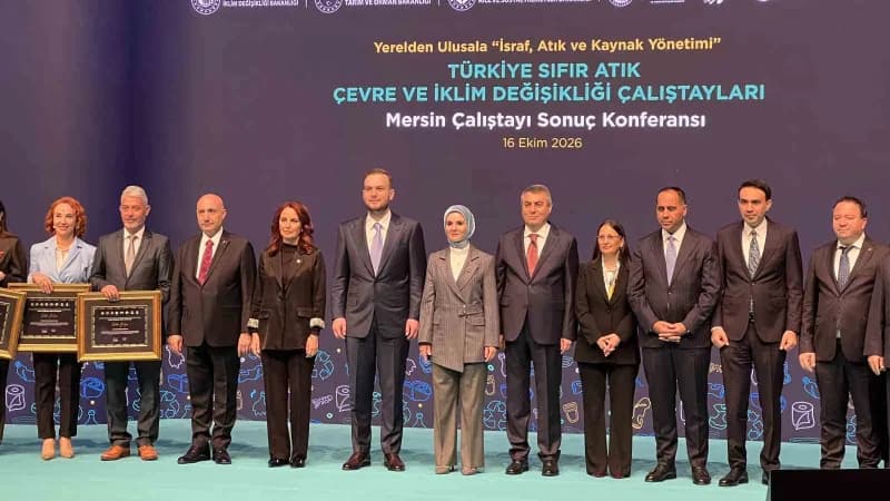 Aile ve Sosyal Hizmetler Bakanı Mahinur Özdemir Göktaş, Sıfır Atık Vakfı tarafından Türkiye Sıfır Atık, Çevre ve İklim D