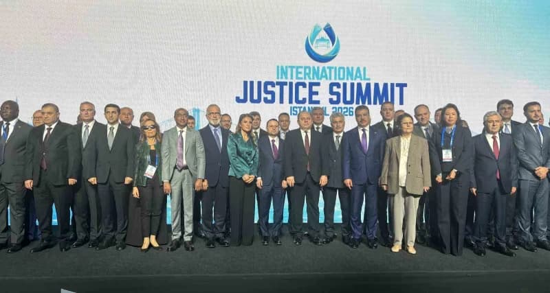 Adalet Bakanı Akın Gürlek, İstanbul Çırağan Sarayı'nda Uluslararası Adalet Zirvesine katıldı