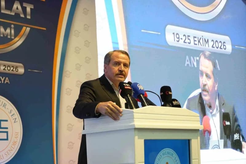 Memur-sen Genel Başkanı Ali Yalçın
