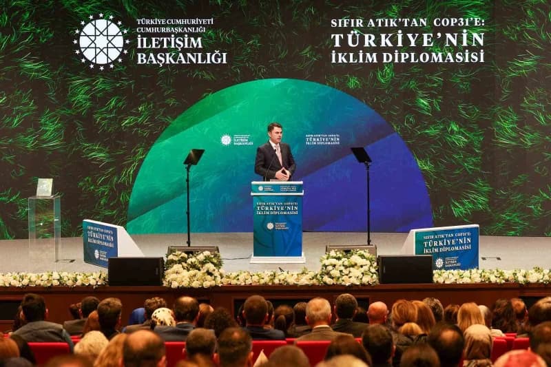 COP31 Başkanı ve Çevre, Şehircilik ve İklim Değişikliği Bakanı Murat Kurum, Antalya'da Türkiye olara