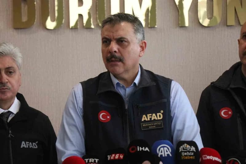 İçişleri Bakanı Mustafa Çiftçi, açıklamalarda bulundu.