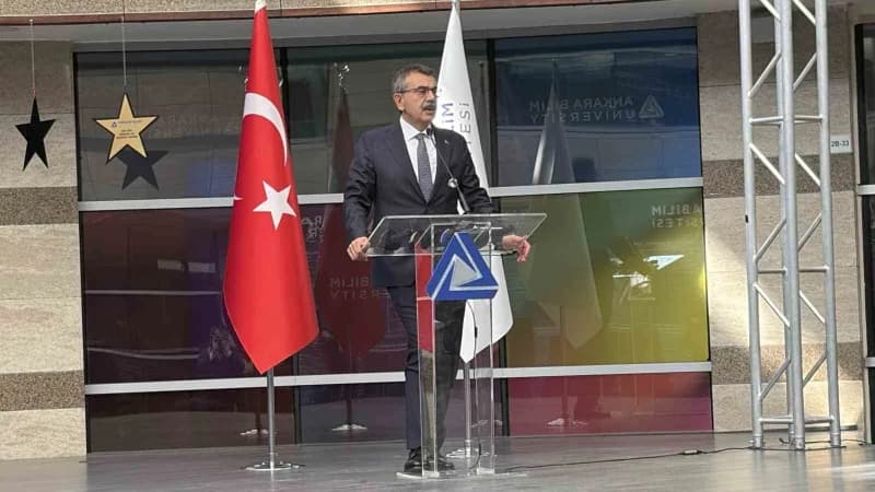 Milli Eğitim Bakanı Yusuf Tekin konuşma yaptı