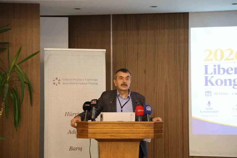Milli Eğitim Bakanı Yusuf Tekin, Nevşehir’de düzenlenen Liberal Düşünce Kongresi’nde yaptığı konuşma