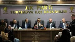 Milli Eğitim Bakanı Yusuf Tekin Hakkari’de yaptığı açıklamada İstanbul’daki okul saldırısını değerlendiriyor