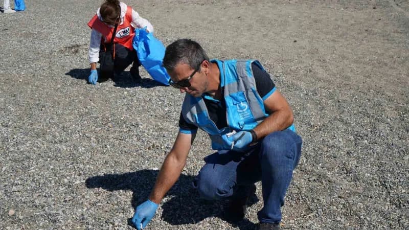 Avrupa Çevre Ajansı Deniz Çöpleri İzleme Programı (Marine Litter Watch-mlw) kapsamında Edremit ilçes