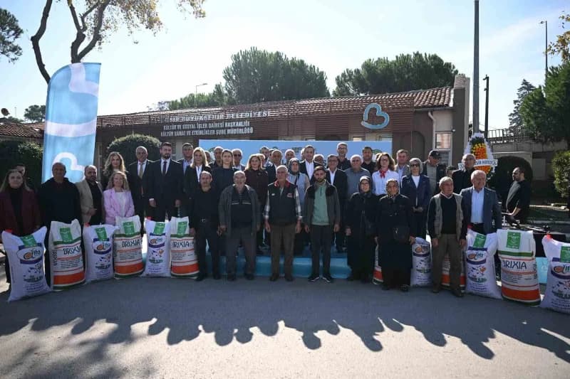 Balıkesir Büyükşehir Belediyesi, üreticilerin yükünü hafifletmeye, toprağın bereketini büyütmeye dev