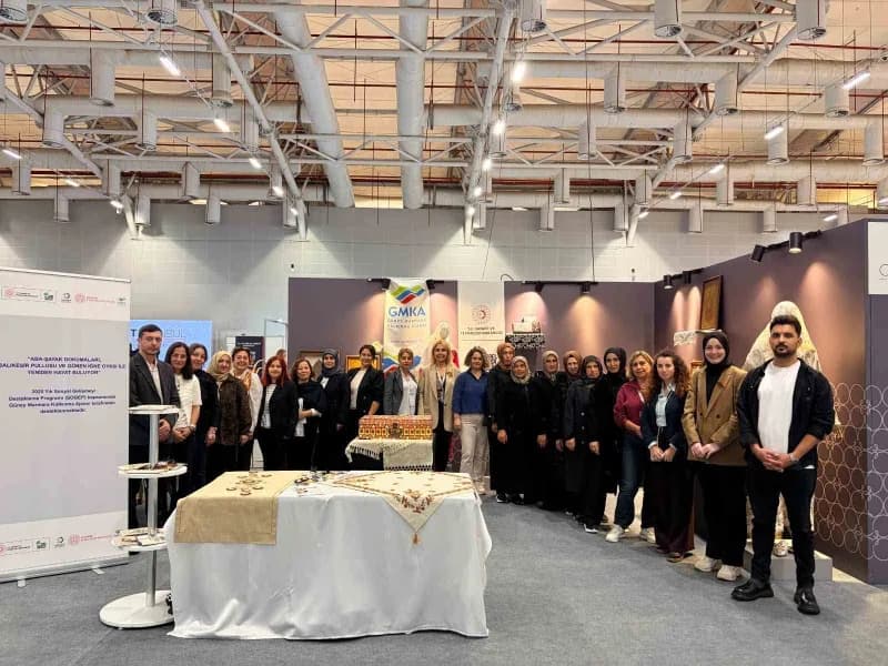 Balıkesir'in asırlık El Sanatları CRAFTİSTANBUL Fuarı'nda sergilendi