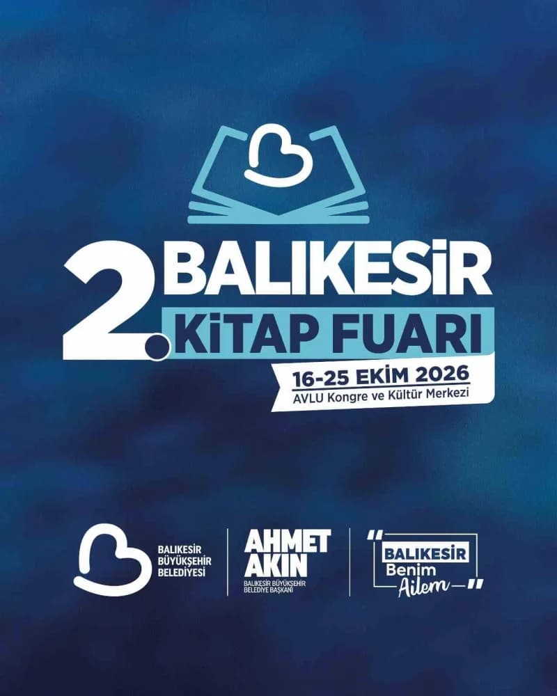 2. Balıkesir Kitap Fuarı 16 Ekim’de kapılarını açıyor