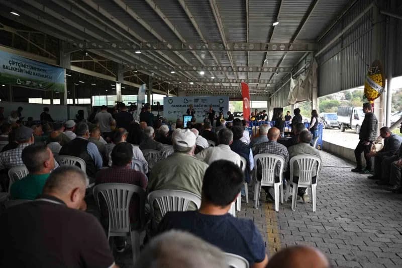 Balıkesir Büyükşehir Belediyesi’nden Susurluk’ta üreticilere 47 Damızlık Koç desteği