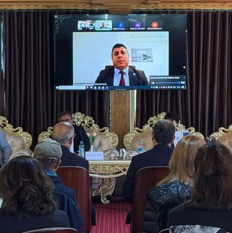 BAÜN Rektörü Oğurlu’dan Uluslararası Sempozyumda "Türk Dünyasında İş Birliği" vurgusu