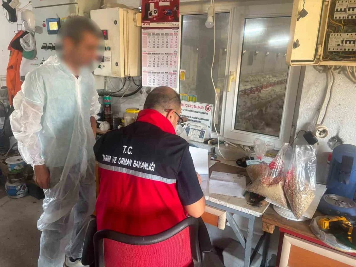 Balıkesir’de yem fabrikaları ve kanatlı işletmelerde gerçekleştirilen denetim süreci