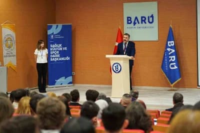 Bartın Üniversitesi Rektörlük Konferans Salonu’nda düzenlenen 6. Uluslararası Dil ve Çeviribilim Kongresi açılış törenin