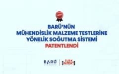 Bartın Üniversitesi mühendislik malzeme testlerine yönelik soğutma sistemi laboratuvar ortamında